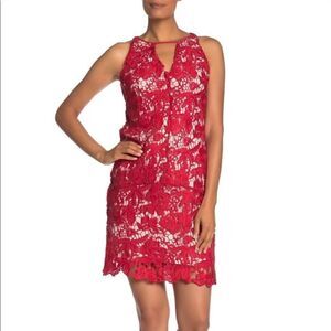 NWT Sam Edelman Red Lace Dress